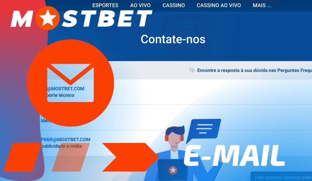 Mostbet Brasil como entrar em contato com o suporte da casa de apostas por e-mail