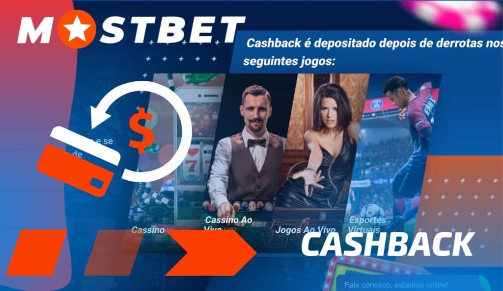 Mostbet Brasil Como obter cashback ao jogar em um cassino na plataforma