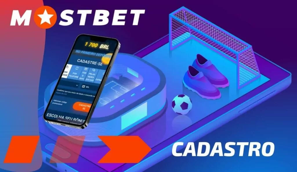 Mostbet Brasil como se cadastrar pelo aplicativo mobile