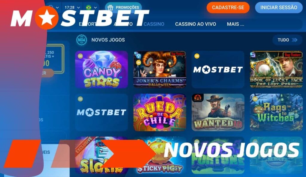 Mostbet Brasil novos jogos de plataforma